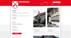 Desktop Screenshot of boningen.ch