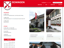 Tablet Screenshot of boningen.ch