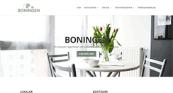 Desktop Screenshot of boningen.se